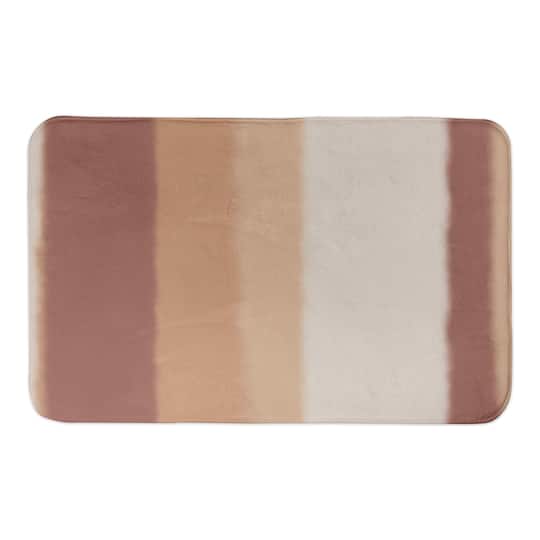 Watercolor Stripes 34" x 21" Bath Mat